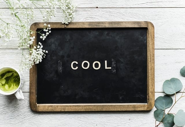 clean chalk board