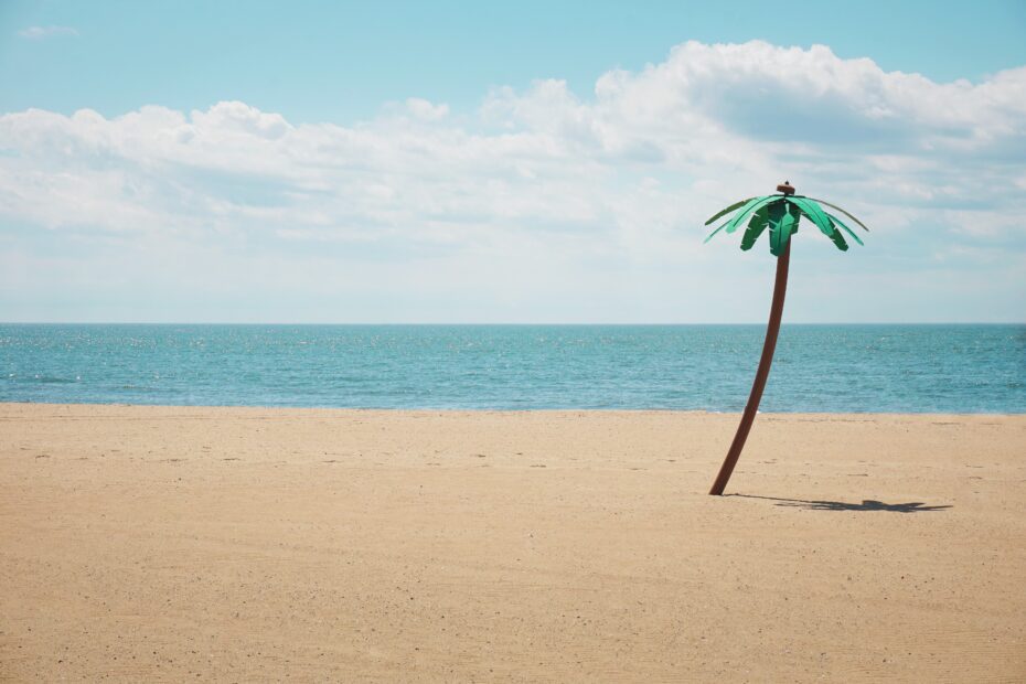 diy beach painting