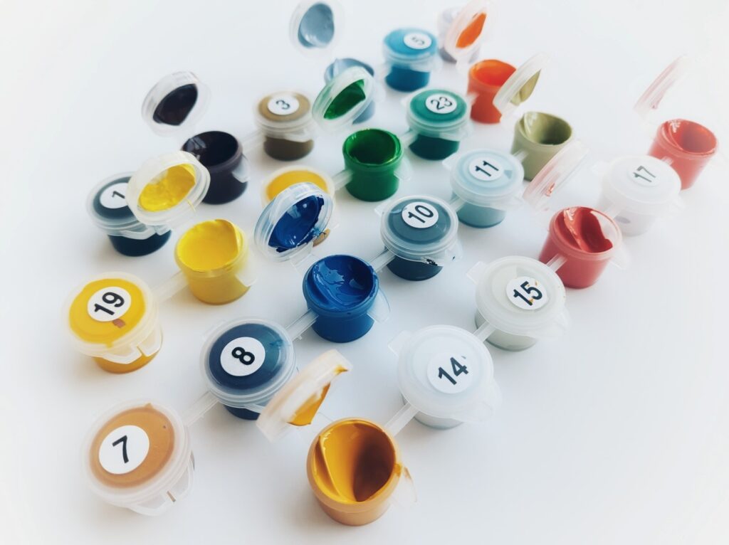 Image Concept for Paint-By-Numbers